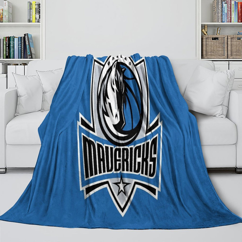 Dallas Mavericks Blanket Sherpa Blanket Throw Blanket