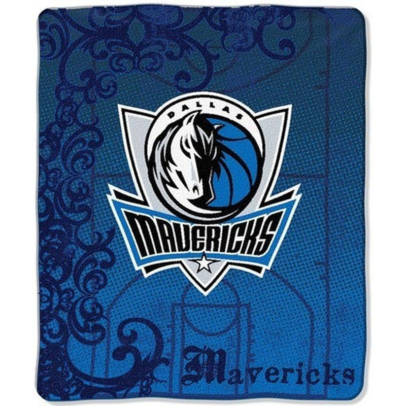 Dallas Mavericks Blankets Sherpa Blanket Throw Blanket