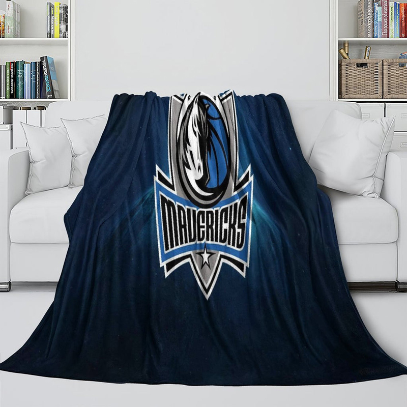 Dallas Mavericks Blankets Sherpa Blanket Throw Blanket