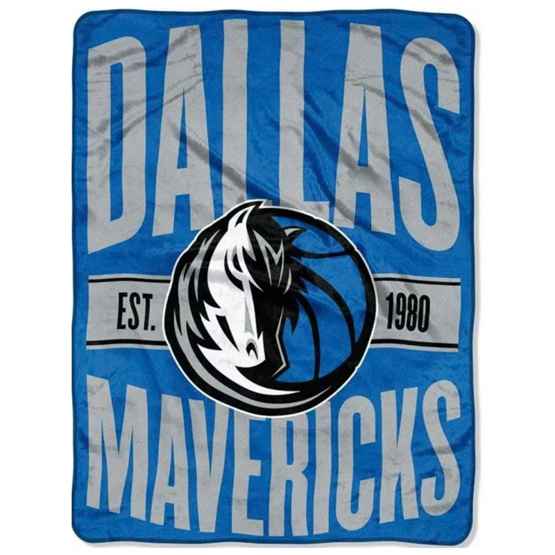 Dallas Mavericks Blankets Sherpa Blanket Throw Blanket