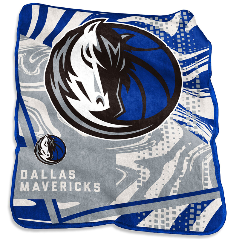 Dallas Mavericks Blankets Sherpa Blanket Throw Blanket