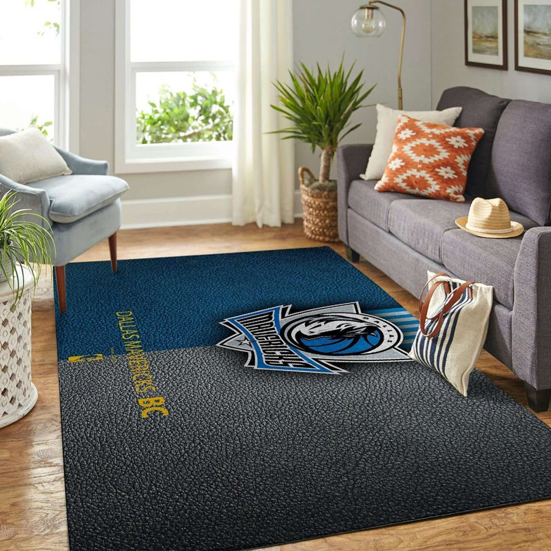 Dallas Mavericks Rug NBA Area Rug Dining Room Rug Indoor Rug Rectangle Carpet