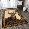 deer 7 rug living room rug
