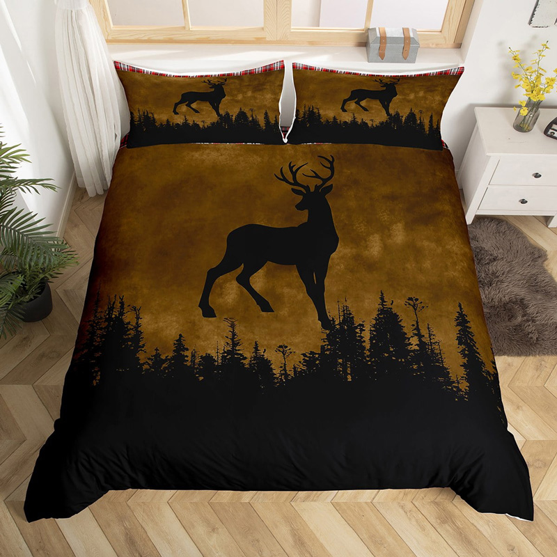 deer-bed-set-deer-bedding-set-bed-room-set-v134 deer bed set deer bedding set bed room set v134