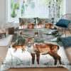 deer bed set deer bedding set bed room set v43