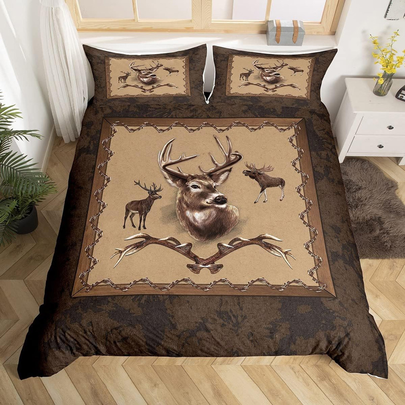 deer-bed-set-deer-bedding-set-bed-room-set-v60 deer bed set deer bedding set bed room set v60