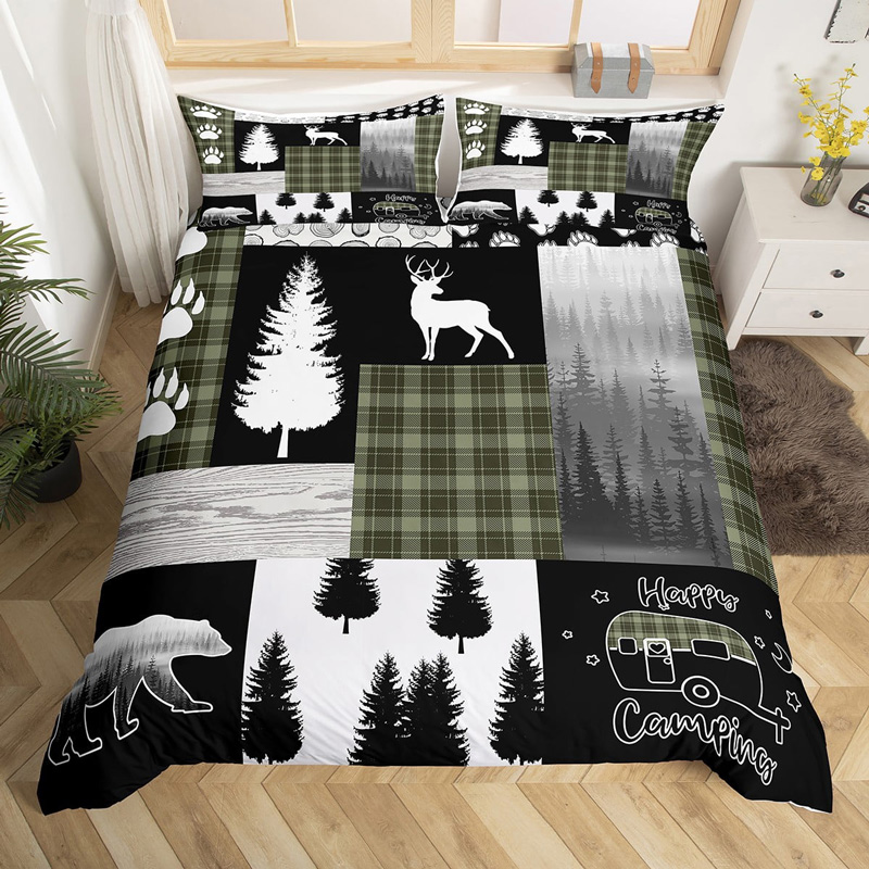 deer-bed-set-deer-bedding-set-bed-room-set-v69 deer bed set deer bedding set bed room set v69