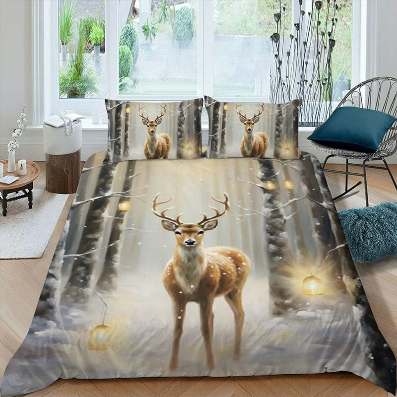 deer-bed-set-deer-bedding-sets-bed-room-set-v108 deer bed set deer bedding sets bed room set v108
