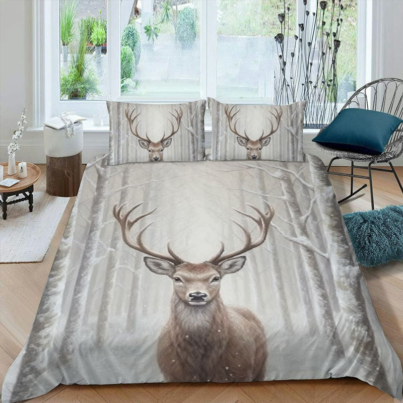 deer-bed-set-deer-bedding-sets-bed-room-set-v117 deer bed set deer bedding sets bed room set v117