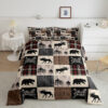 deer bed sets deer bedding set bed room set v110