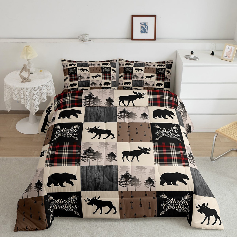 deer-bed-sets-deer-bedding-set-bed-room-set-v110 deer bed sets deer bedding set bed room set v110