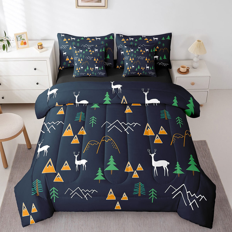 deer-bed-sets-deer-bedding-set-bed-room-set-v136 deer bed sets deer bedding set bed room set v136