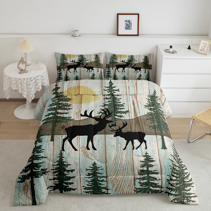 deer-bed-sets-deer-bedding-set-bed-room-set-v59 deer bed sets deer bedding set bed room set v59