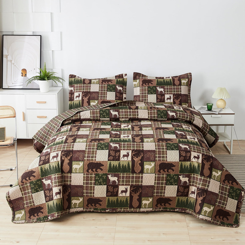 deer-bed-sets-deer-bedding-set-bed-room-set-v72 deer bed sets deer bedding set bed room set v72