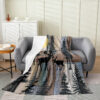 deer blanket deer comfort blanket fleece blanket throw blanket v101