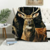 Deer Blanket Deer Comfort Blanket Fleece Blanket Throw Blanket Ver 70 deer blanket deer comfort blanket fleece blanket throw blanket v70
