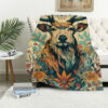 deer blanket deer comfort blanket fleece blanket throw blanket v75