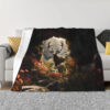 Deer Blanket Deer Comfort Blanket Fleece Blanket Throw Blanket Ver 77 deer blanket deer comfort blanket fleece blanket throw blanket v77
