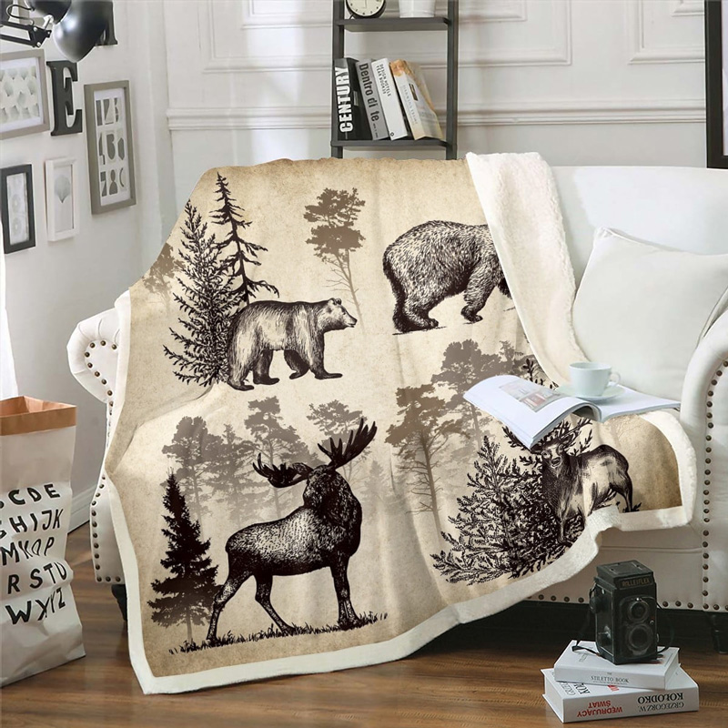 deer-blanket-deer-comfort-blanket-fleece-blanket-throw-blanket-v94 deer blanket deer comfort blanket fleece blanket throw blanket v94