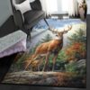 Deer Hunting 2 Area Rugs For Living Room deer hunting 2 area rugs for living room