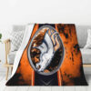 Denver Broncos Blanket FLeece Blanket Throw Blanket denver broncos blanket fleece blanket throw blanket v80