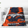 Denver Broncos Blanket FLeece Blanket Throw Blanket denver broncos blanket fleece blanket throw blanket v81