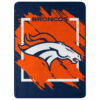 Denver Broncos Blanket Sherpa Blanket Throw Blanket denver broncos blanket sherpa blanket throw blanket v9