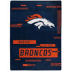 Denver Broncos Blankets FLeece Blanket Throw Blanket denver broncos blankets fleece blanket throw blanket v66