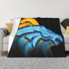 Denver Broncos Blankets FLeece Blanket Throw Blanket denver broncos blankets fleece blanket throw blanket v75