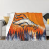 Denver Broncos Blankets Sherpa Blanket Throw Blanket denver broncos blankets sherpa blanket throw blanket v6