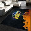 Denver Nuggets Area Rug NBA Area Rug Bedroom Rug Indoor Rug Rectangle Carpet denver nuggets rug living room carpet regtangle carpet floor decor home decor ver 254