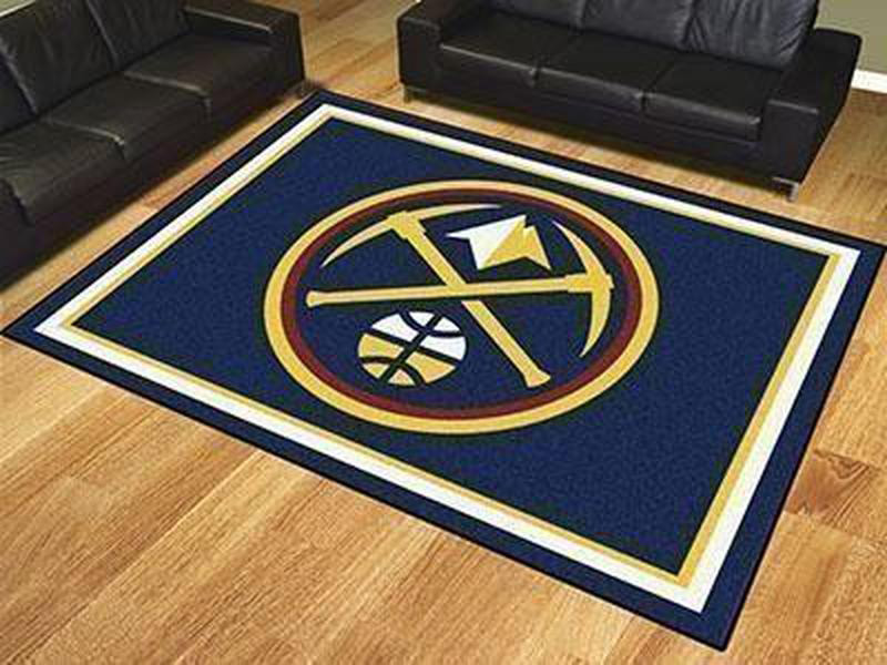Denver Nuggets Area Rug NBA Area Rug Living Room Area Rug Indoor Rug Rectangle Carpet