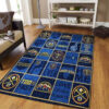 Denver Nuggets Area Rug NBA Area Rug Bathroom Rug Indoor Rug Rectangle Carpet denver nuggets rug living room carpet regtangle carpet floor decor home decor ver 279