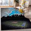 Detroit Lions Rug NFL Area Rug Living Room Area Rug Indoor Rugs Rectangle Carpet detroit lions area rug bath rug floor rug regtangle carpet home decor ver 631