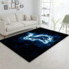 Detroit Lions Rug NFL Area Rug Living Room Area Rug Indoor Indoor Rugs Rectangle Carpet detroit lions area rug living room rug floor rug regtangle carpet home decor ver 642