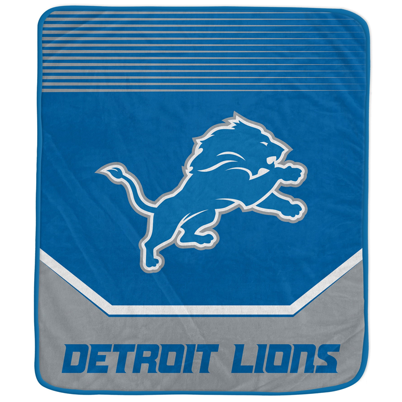 Detroit Lions Blanket FLeece Blanket Throw Blanket