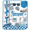 detroit lions blanket fleece blanket throw blanket v38