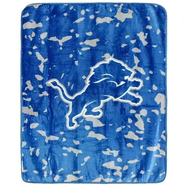 Detroit Lions Blanket FLeece Blanket Throw Blanket