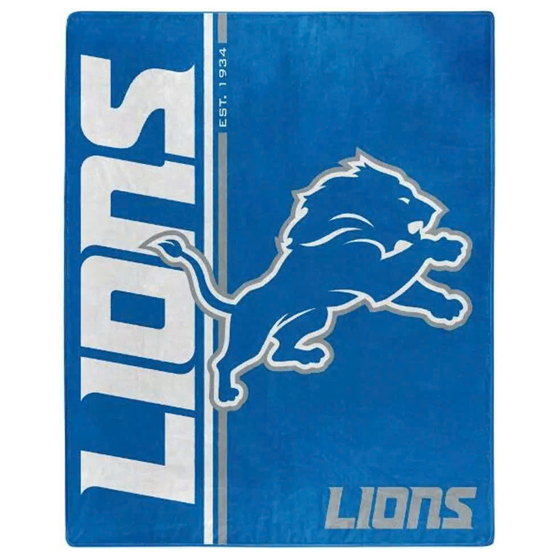 Detroit Lions Blankets FLeece Blanket Throw Blanket