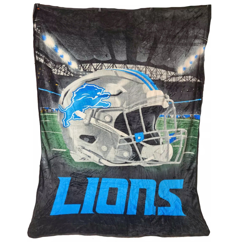 Detroit Lions Blankets FLeece Blanket Throw Blanket
