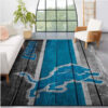 Detroit Lions Area Rug NFL Area Rug Bedroom Area Rug Indoor Rugs Rectangle Carpet detroit lions carpet living room rug floor rug regtangle carpet home decor ver 650