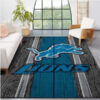 Detroit Lions Rug NFL Area Rug Kitchen Rug Indoor Indoor Rug Rectangle Carpet detroit lions carpet living room rug floor rug regtangle carpet home decor ver 651