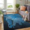 Detroit Lions Area Rug NFL Area Rug Bedroom Rug Indoor Indoor Rug Rectangle Carpet detroit lions rug bath rug floor rug regtangle carpet home decor ver 653