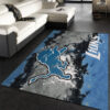 Detroit Lions Rug NFL Area Rug Bedroom Area Rug Indoor Indoor Rug Rectangle Carpet detroit lions rug bath rug floor rug regtangle carpet home decor ver 656