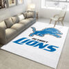 Detroit Lions Area Rug NFL Area Rug Dining Room Rug Indoor Rug Rectangle Carpet detroit lions rug living room rug floor rug regtangle carpet home decor ver 659