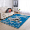 Detroit Lions Rug NFL Area Rug Dining Room Rugs Indoor Rug Rectangle Carpet detroit lions rug living room rug floor rug regtangle carpet home decor ver 660