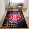 detroit pistons rug living room carpet regtangle carpet floor decor home decor ver 288