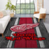 Detroit Red Wings Rug NHL Area Rug Living Room Rug Indoor Rug Rectangle Carpet detroit red wings rug living room carpet regtangle carpet floor decor home decor ver 134
