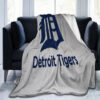 Detroit Tigers Blanket Sherpa Blanket Throw Blanket detroit tigers blanket sherpa blanket throw blanket v14