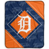 Detroit Tigers Blankets FLeece Blanket Throw Blanket detroit tigers blankets fleece blanket throw blanket v40